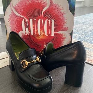 Gucci black loafers